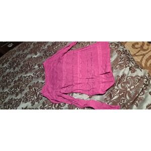 Ann Taylor Loft Long Sleeve Purple Top Large‎